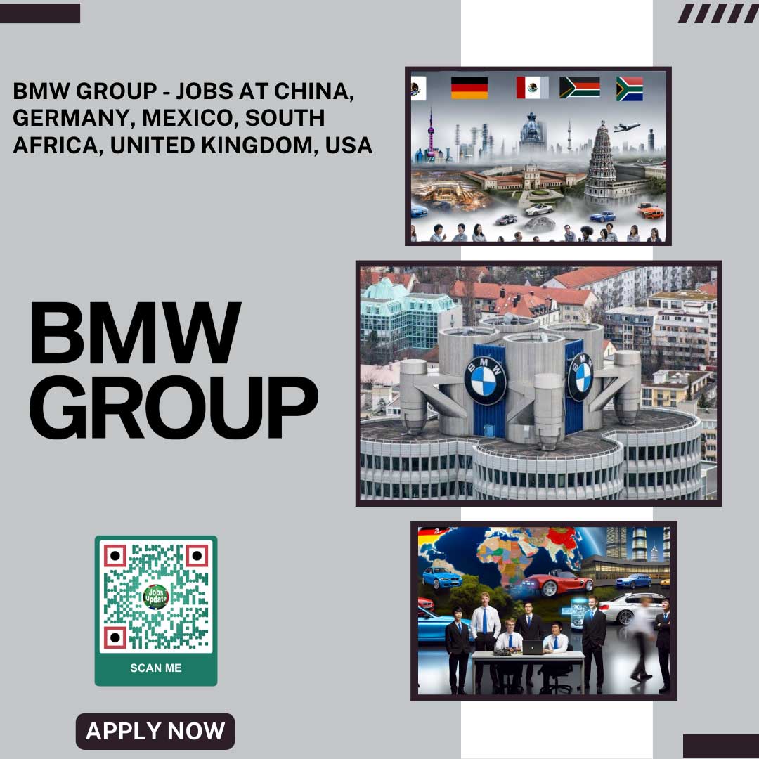 BMW Group – Jobs at China, Germany, Mexico, South Africa, United Kingdom, Usa, 2024