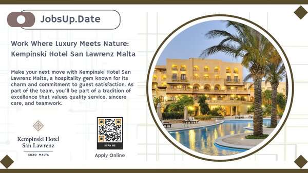 Work Where Luxury Meets Nature Kempinski Hotel San Lawrenz Malta