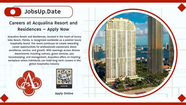 Careers at Acqualina Resort and Residences – Apply Now
