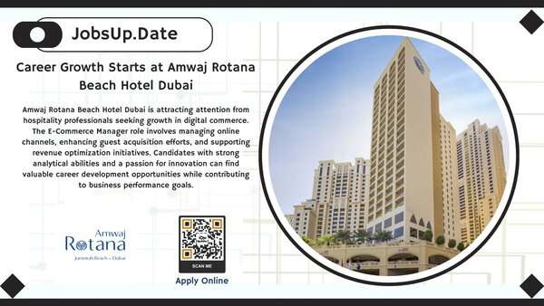 Career Growth Starts at Amwaj Rotana Beach Hotel Dubai