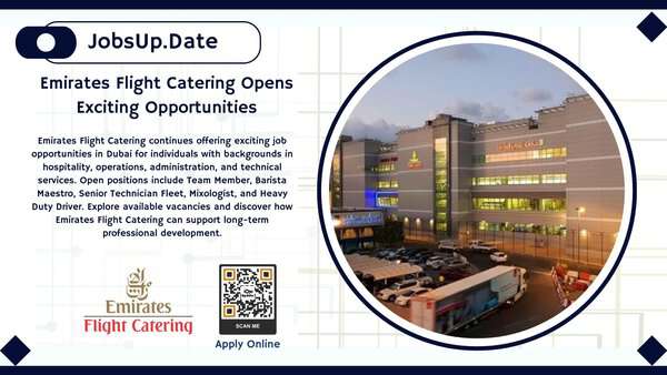 Emirates Flight Catering Jobs Across Diverse Fields